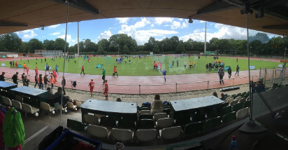 Blick von der Tribüne